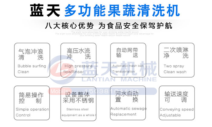多功能果蔬清洗機(jī)