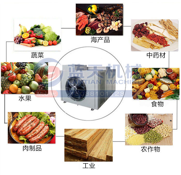 大型中藥材烘干機(jī)可烘干物料廣泛
